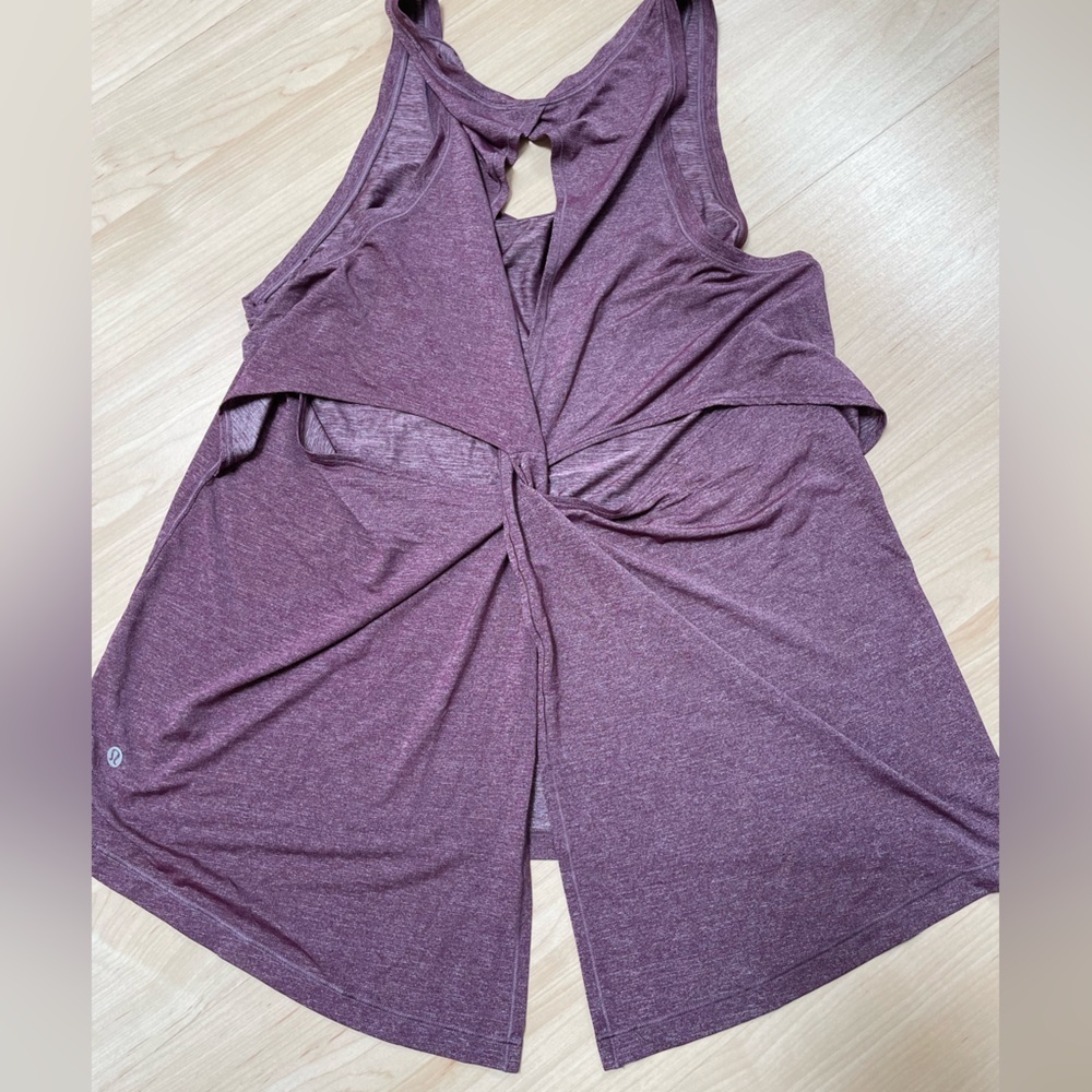 Lululemon Twist Back Tank
